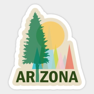 Arizona Trees Sticker